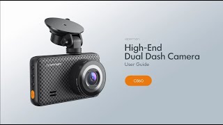 Apeman Dash Camera C860 Operation Video