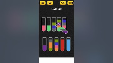 water sort puzzle level 528