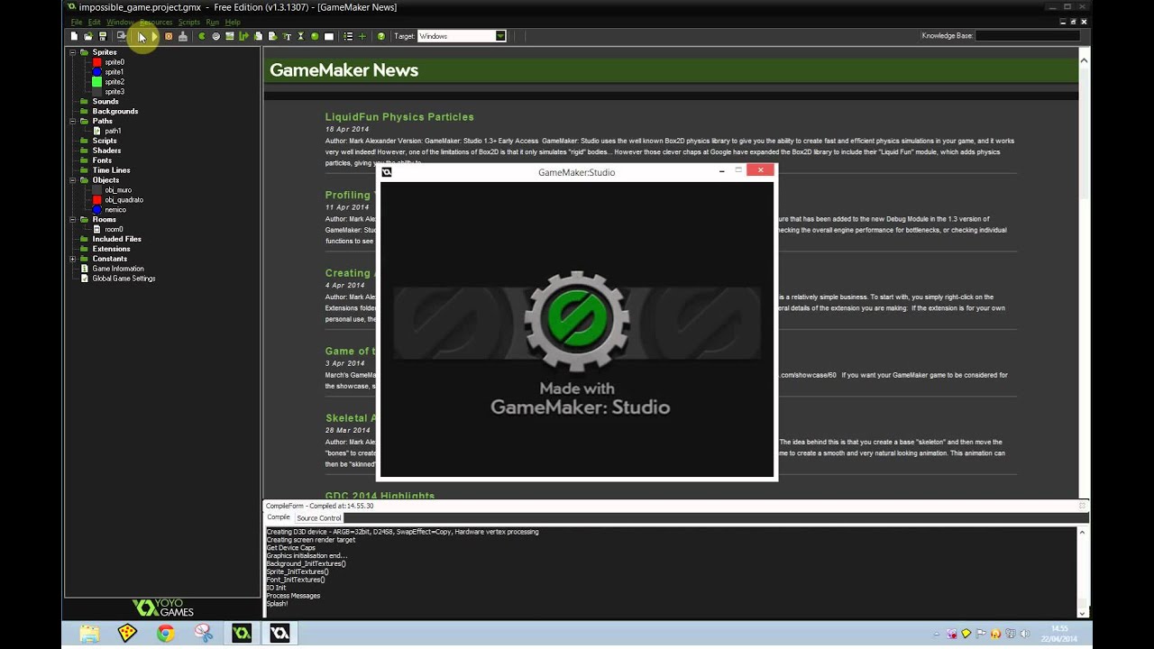 Tutorial ITA GameMaker Studio# Tutorial 4 parte 2 gioco impossibile ...
