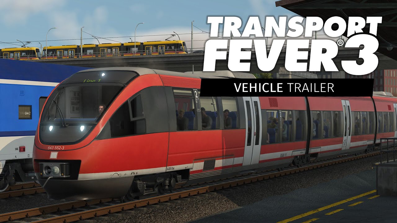 Une première vidéo de gameplay pour Transport Fever 3