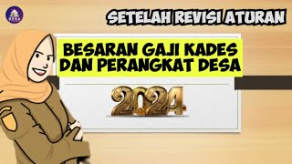 Besaran Gaji Kades dan Perangkat Desa Tahun 2024 Setelah Perubahan Aturan