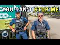 Shocking! Bad Cop Tries to Intimidate Me After Asking for His ID | Corrupt Cops Caught