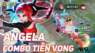 [ HONOR OF KINGS / VGVD ] TIỄN VONG KẺ ĐỊCH CÙNG CHUỖI COMBO SIÊU MẠNH CỦA ANGELA ( TRUY ĐÀO DU HÍ )