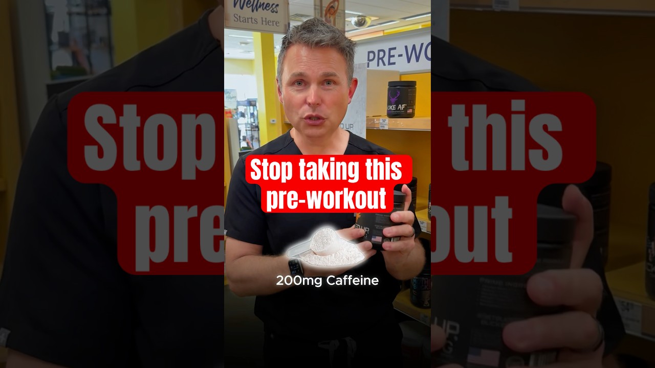 Stop taking pre-workout!