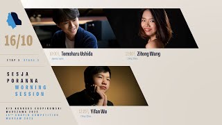The 19th International Fryderyk Chopin Piano Competition (morning session), 16.10.2025