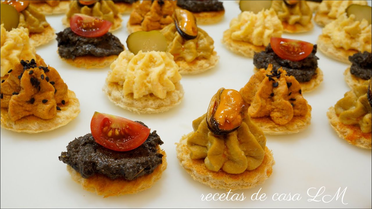 Canapés fríos perfectos para NAVIDAD o para cualquier ocasión ¡No te los pierdas!