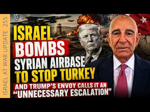 Israel Bombs Syrian Airbase to Stop Turkey — And Trump’s Envoy Calls It an “Unnecessary Escalation”