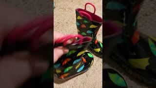 Amazon Finds | Landchief Toddler rain boots. #shorts