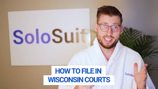 How to File in Wisconsin Courts