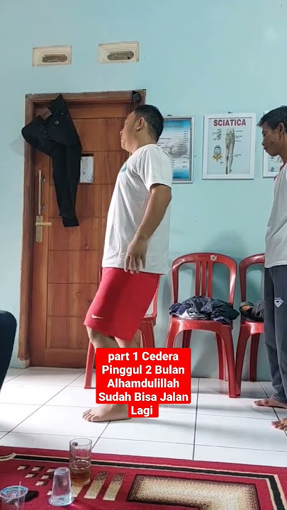 Cedera Pinggul 2 bulan Pake Tongkat Alhamdulillah Sekarang Sudah Bisa Jalan #cederapinggul