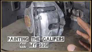 DIY Brake Caliper Painting on My E92 335I