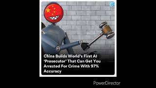 Chinese Create first Artificial Intelligence Prosecutor 2022