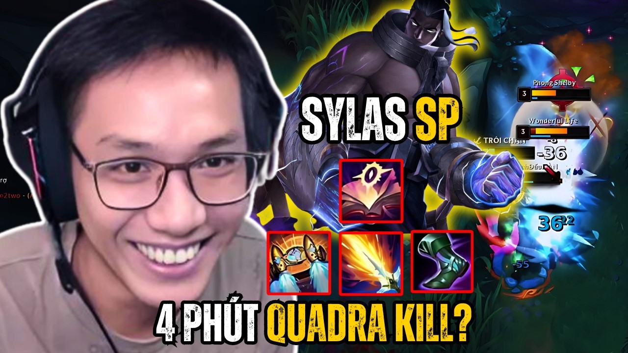 Tồ đã chọn Sylas sp và húp Quadrakill như thế này! 😎