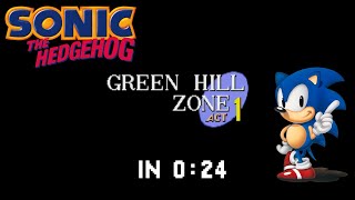 Sonic The Hedgehog Smdgen Green Hill Zone Act 1 In 024