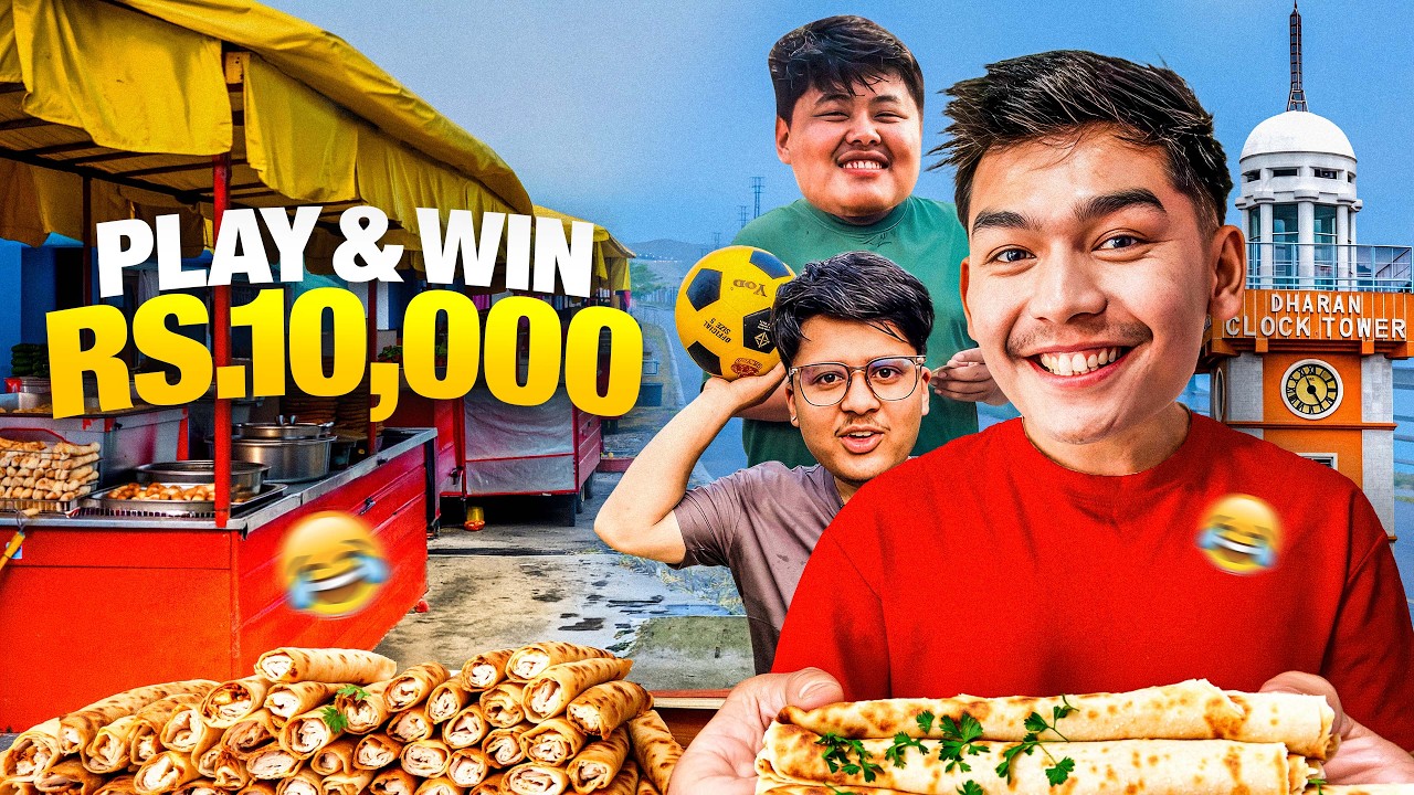 Rs. 10,000 Challenge | Dharan Edition | ft. Shawarma Eating Challenge