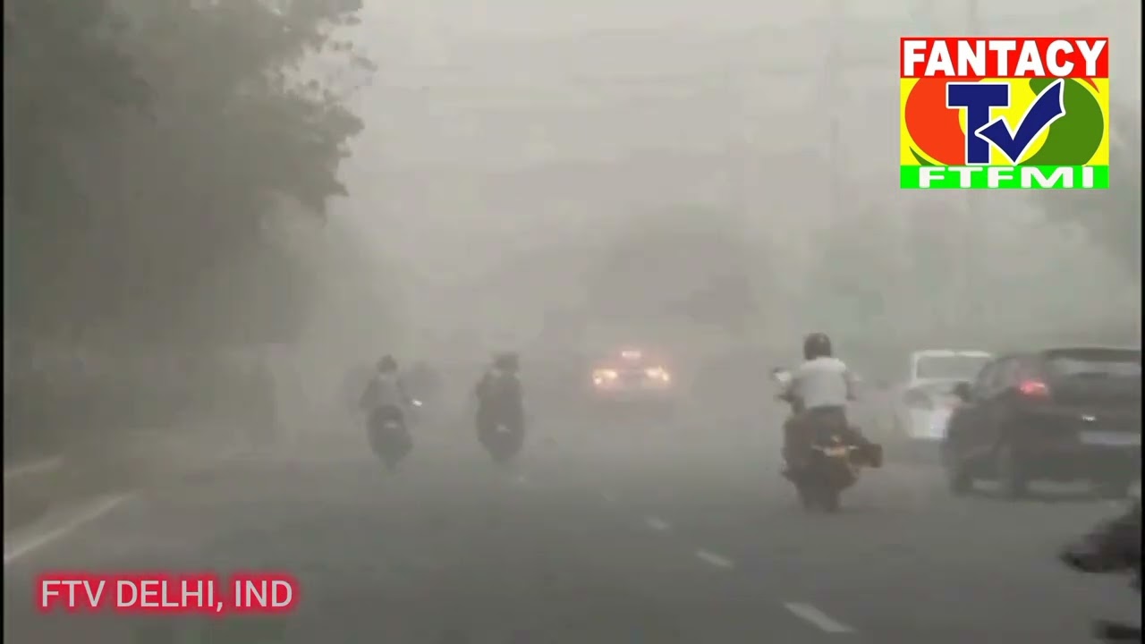 Delhi-NCR receive drizzle and light rainfall following a sudden change in Weather