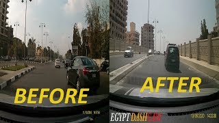 شارع الميرغني قبل و بعد الكوبري