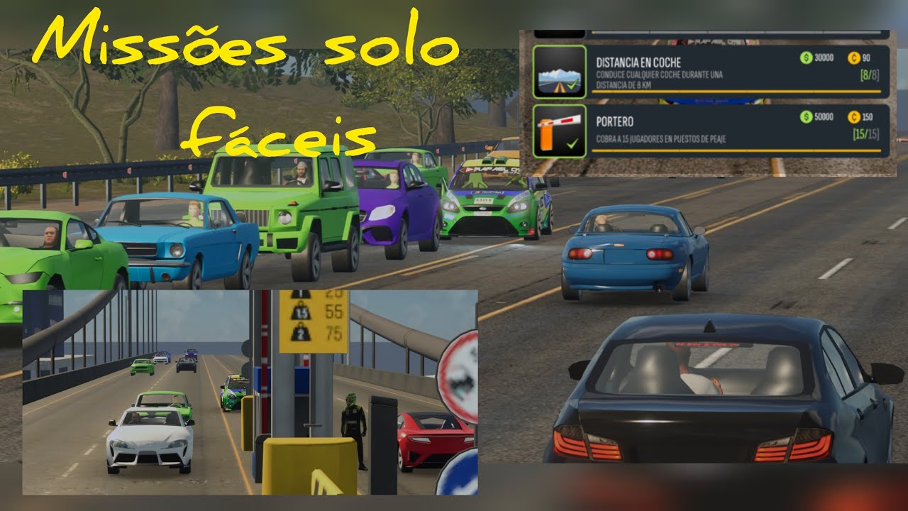 Missões solos e fáceis com o 