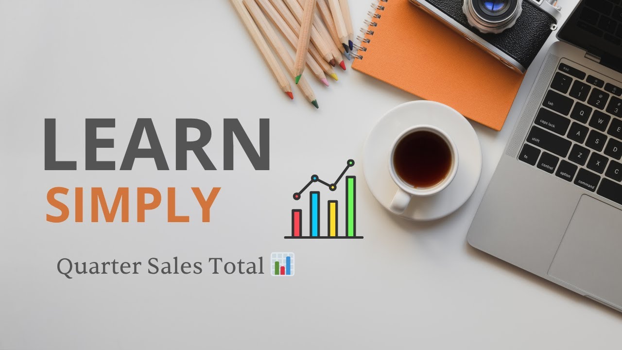 ازاي تجيب مجموع مبيعات كل ربع سنة في Excel بسهولة – شرح عملي في 2025📆💰