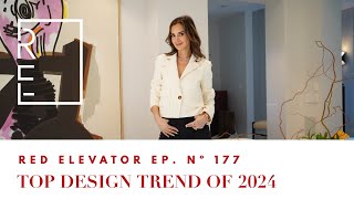 SINGLE BEST DESIGN MOVE FOR 2024 | RED ELEVATOR | NINA TAKESH