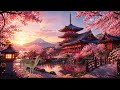 Relaxing Japanese Temple Sunset 🌸 | 30 Min Peaceful Nature Ambience