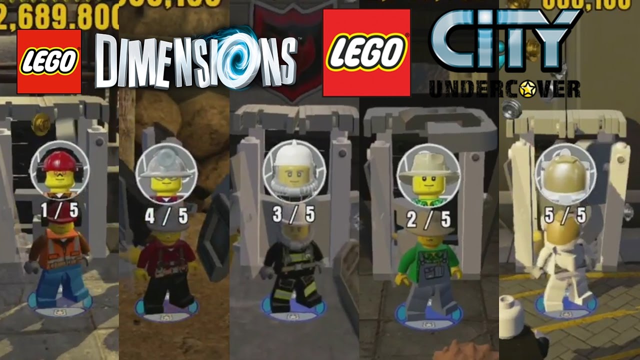 Teoretisk Erhverv Fuld Lego Dimensions - Unlocking All Chase Mccain Suits - YouTube