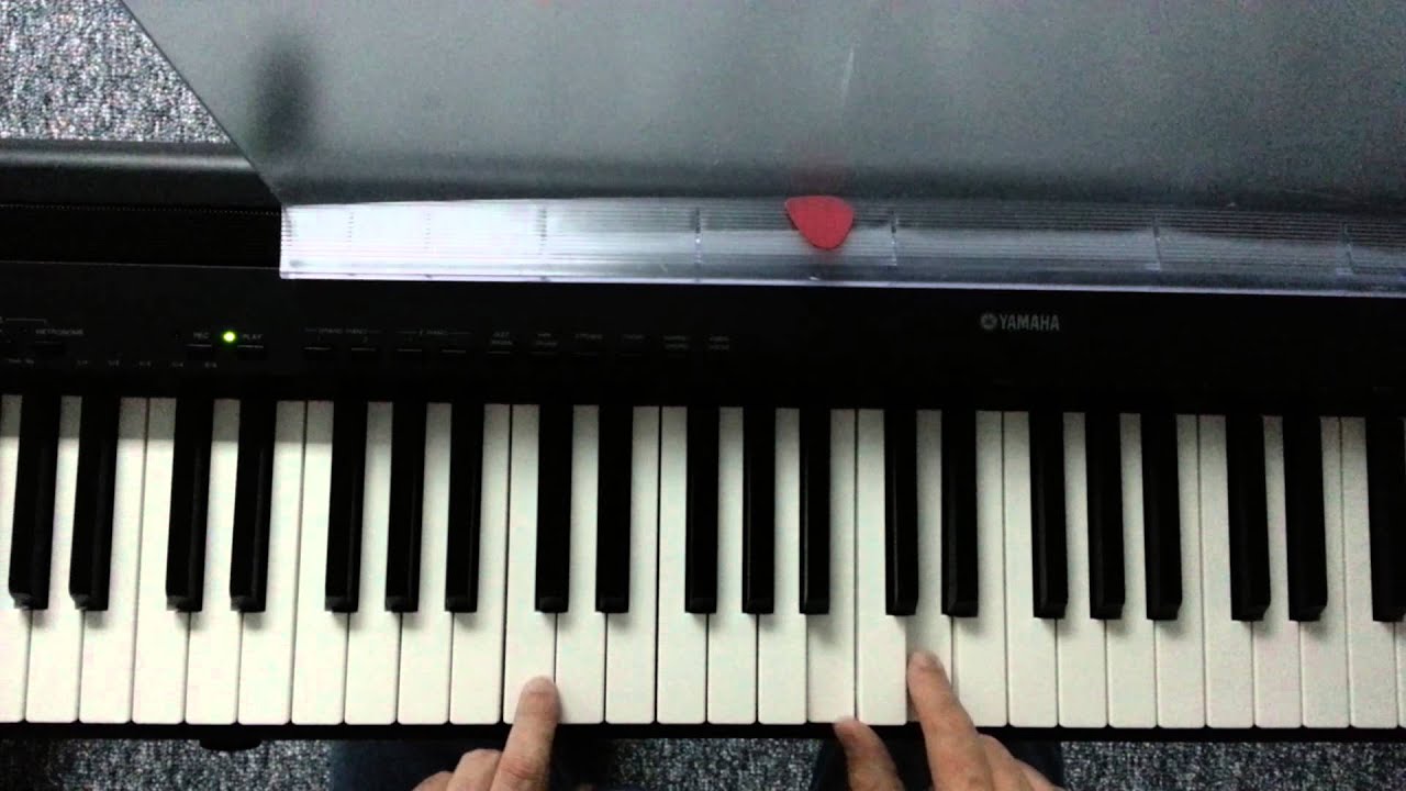 Where Have All The Flowers Gone *EASY* Piano Tutorial Using 3 Fingers