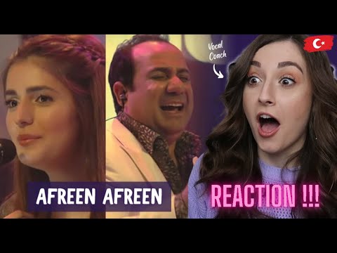 "Afreen Afreen Reaction: TURKISH GIRL Reacts to Rahat Fateh Ali Khan Coke Studio Performance"