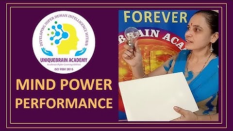 (MIND POWER PERFORMANCE) BREAKING TILE WITH BULB BY OUR STUDENT - Dr. Shrikant