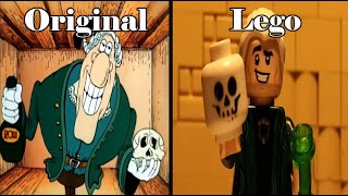 Dr Livesey Walking Original And Lego Version