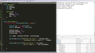 Java Classes 8: Constructors