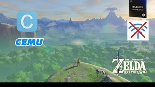 Zelda BOTW CEMU Android V0.3. xioami pad mini dimensity 9400plus 12 528 Gameplay