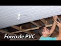 Forro de PVC Fácil Veja como colocar - Dicas do Fernando