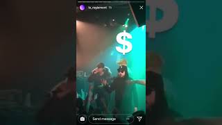 444NUITS tour's show (captured by Le Règlement)