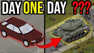 ZERO STATS Nomad Adventure in Project Zomboid — Started in Louisville, Ended With a TANK!