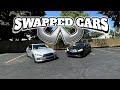 Going Crazy In A Striaght Piped Q50 | Swapped Cars
