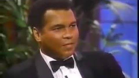 Muhammad Ali, Sugar Ray Leonard and Mike Tyson on Talk Show in 1990