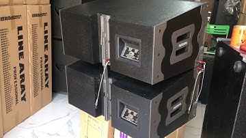 Võ thùng loa Line ARRAY 4 tấc NTP 2019 NEW 0965361291