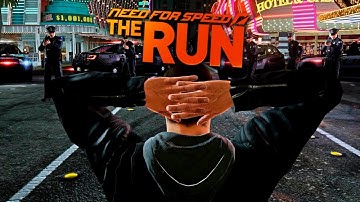 Need for Speed the Run Escape the Cops Las Vegas PC | Police Takedown