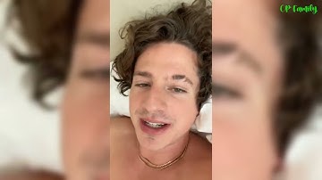 Charlie Puth Instagram LIVE. February 4, 2022