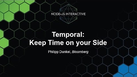Temporal: Keep Time on Your Side