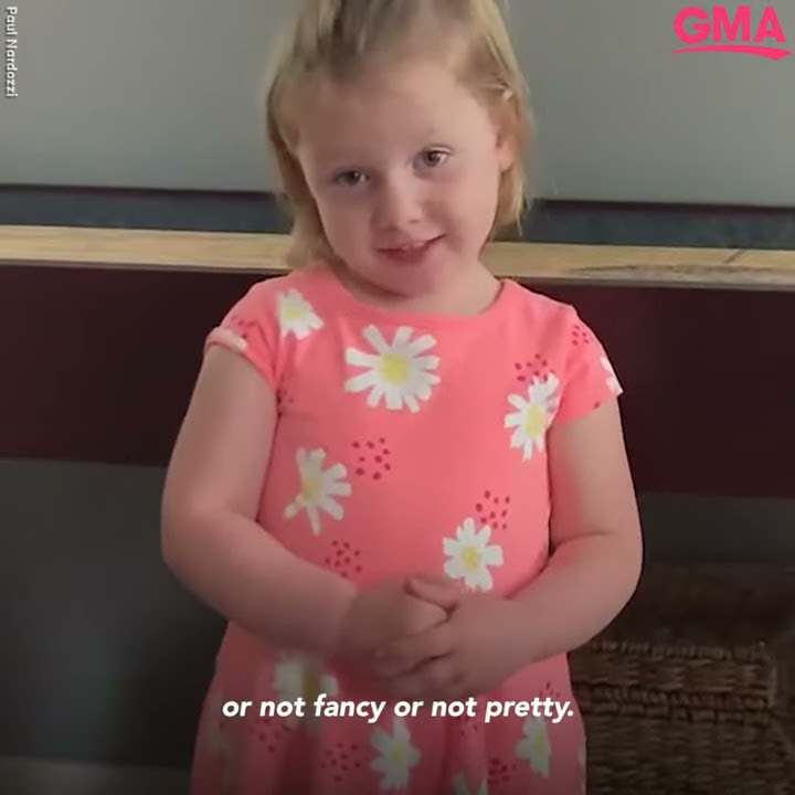 Little girl gives cute coronavirus update l GMA Digital