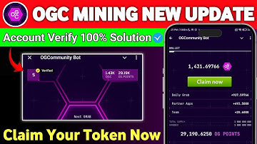 How to Check Eligibility in OGC Mining App | OGC Account Verification 100% Solution | OGC New Update