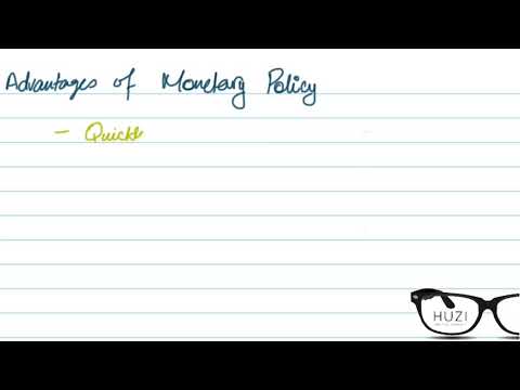 A2 Level Econ: Monetary Policy 3.7 - Advantages and Disadvantages