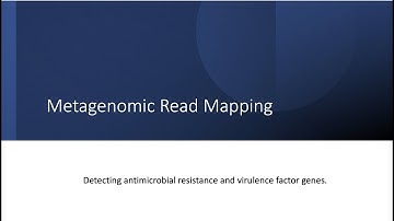 Introduction to the Metagenomic Read Mapping service