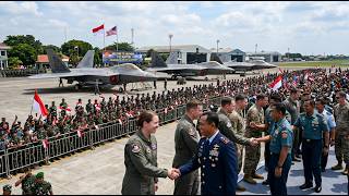 MENGEJUTKAN! F-22 Raptor Amerika Tiba di Indonesia - Segera Di Uji !!