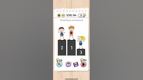 Brain Test Level 294 Something is wrong here