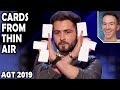 Magician REACTS to Sos making Cards APPEAR out of THIN AIR on America's Got Talent 2019