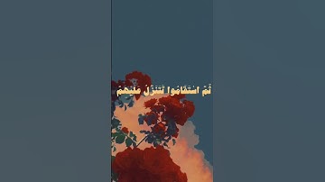 سورة فصلت|آية 30|القارئ ناصر القطامي|#قرآن #ناصر_القطامي #سورة_فصلت