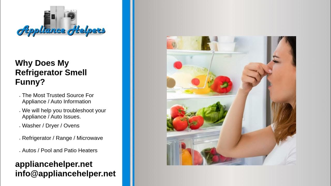 Why Does My Refrigerator Smell Funny? YouTube